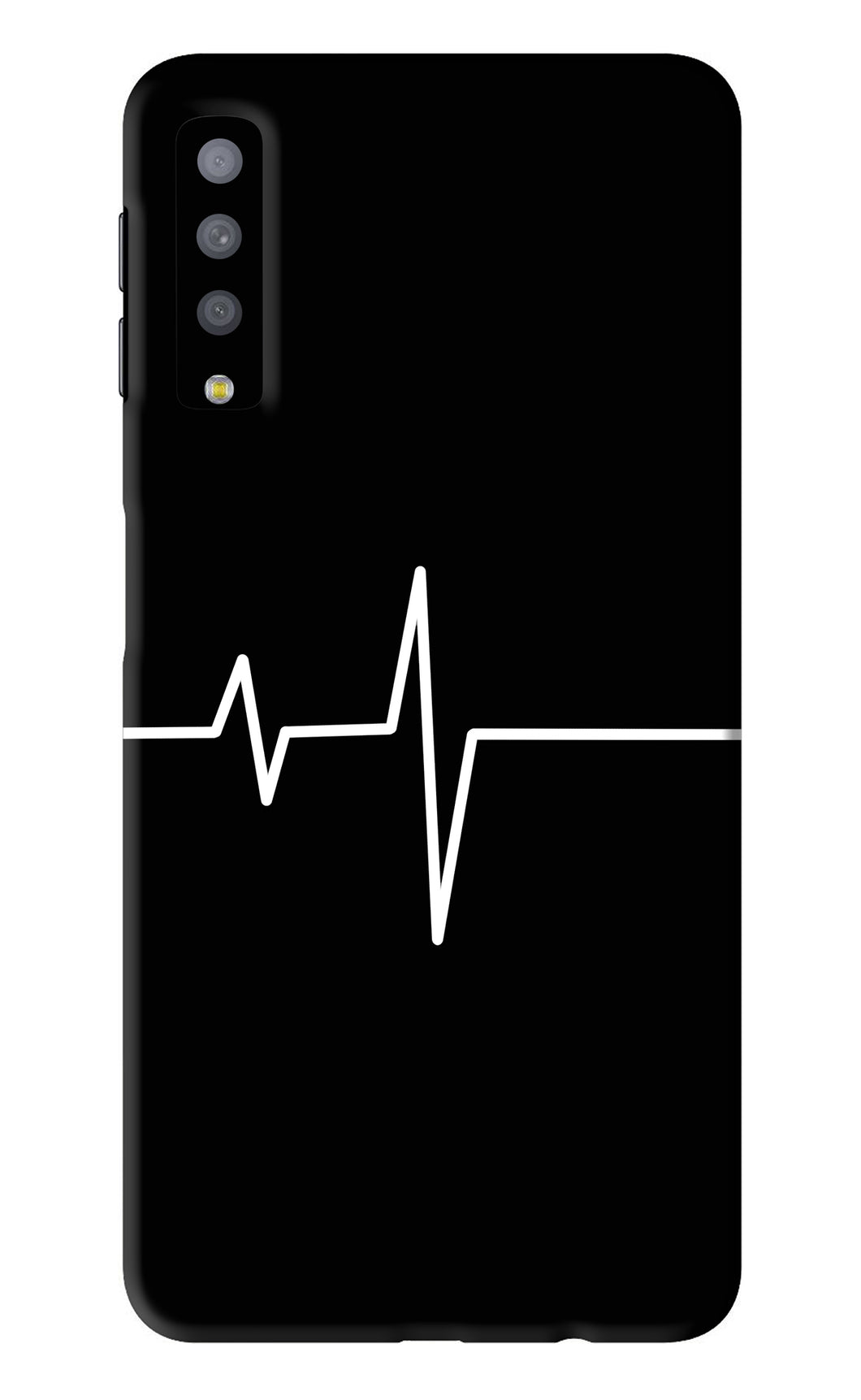 Heart Beats Samsung Galaxy A7 2018 Back Skin Wrap