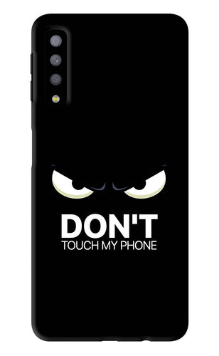 Don'T Touch My Phone Samsung Galaxy A7 2018 Back Skin Wrap