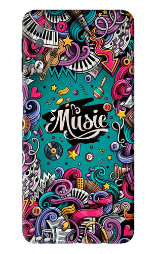 Music Graffiti Samsung Galaxy A7 2018 Back Skin Wrap