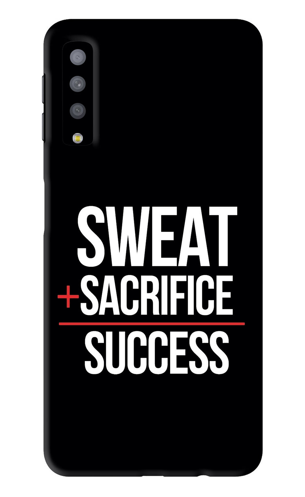 Sweat Sacrifice Success Samsung Galaxy A7 2018 Back Skin Wrap