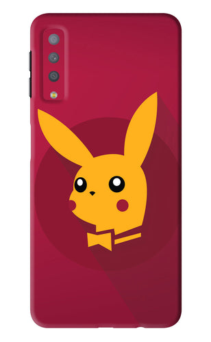 Pikachu Samsung Galaxy A7 2018 Back Skin Wrap