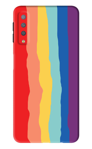 Rainbow Samsung Galaxy A7 2018 Back Skin Wrap