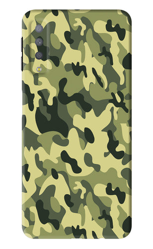 Camouflage Samsung Galaxy A7 2018 Back Skin Wrap