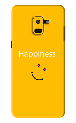 Happiness With Smiley Samsung Galaxy A8 2018 Back Skin Wrap