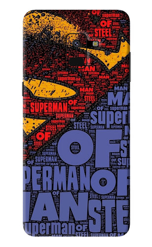 Superman Samsung Galaxy A8 2018 Back Skin Wrap