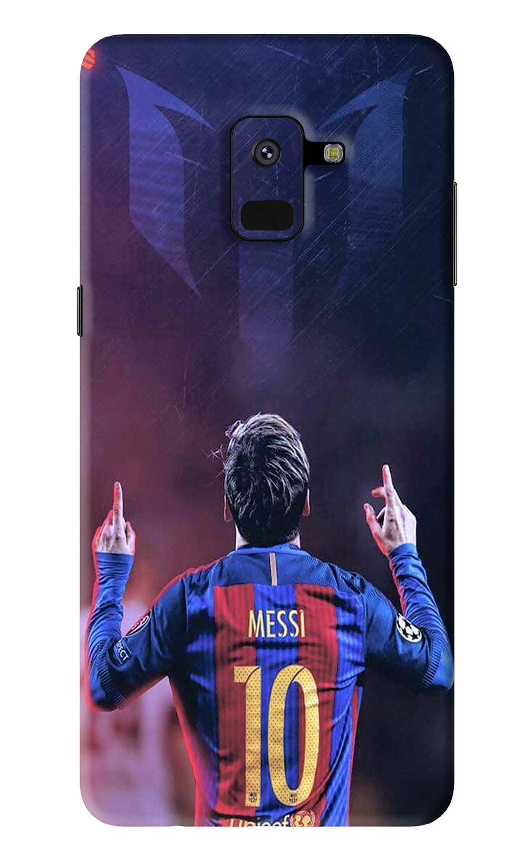 Messi Samsung Galaxy A8 2018 Back Skin Wrap