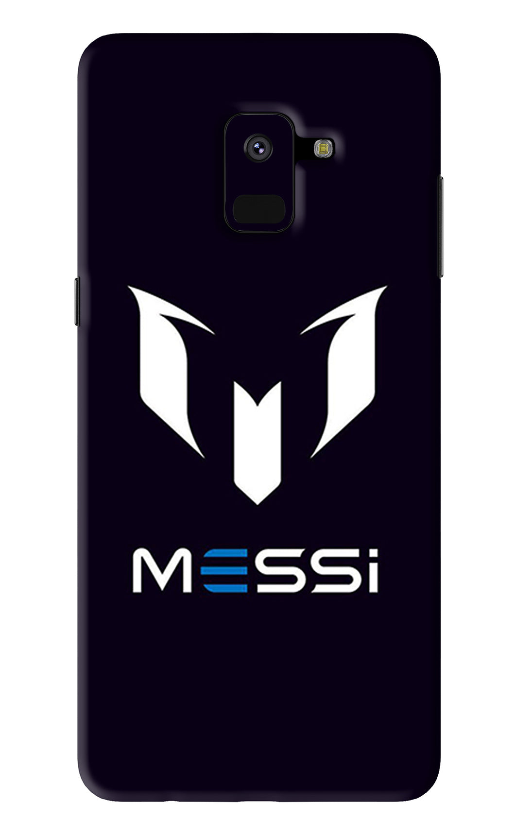 Messi Logo Samsung Galaxy A8 2018 Back Skin Wrap