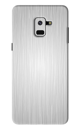 Wooden Grey Texture Samsung Galaxy A8 2018 Back Skin Wrap