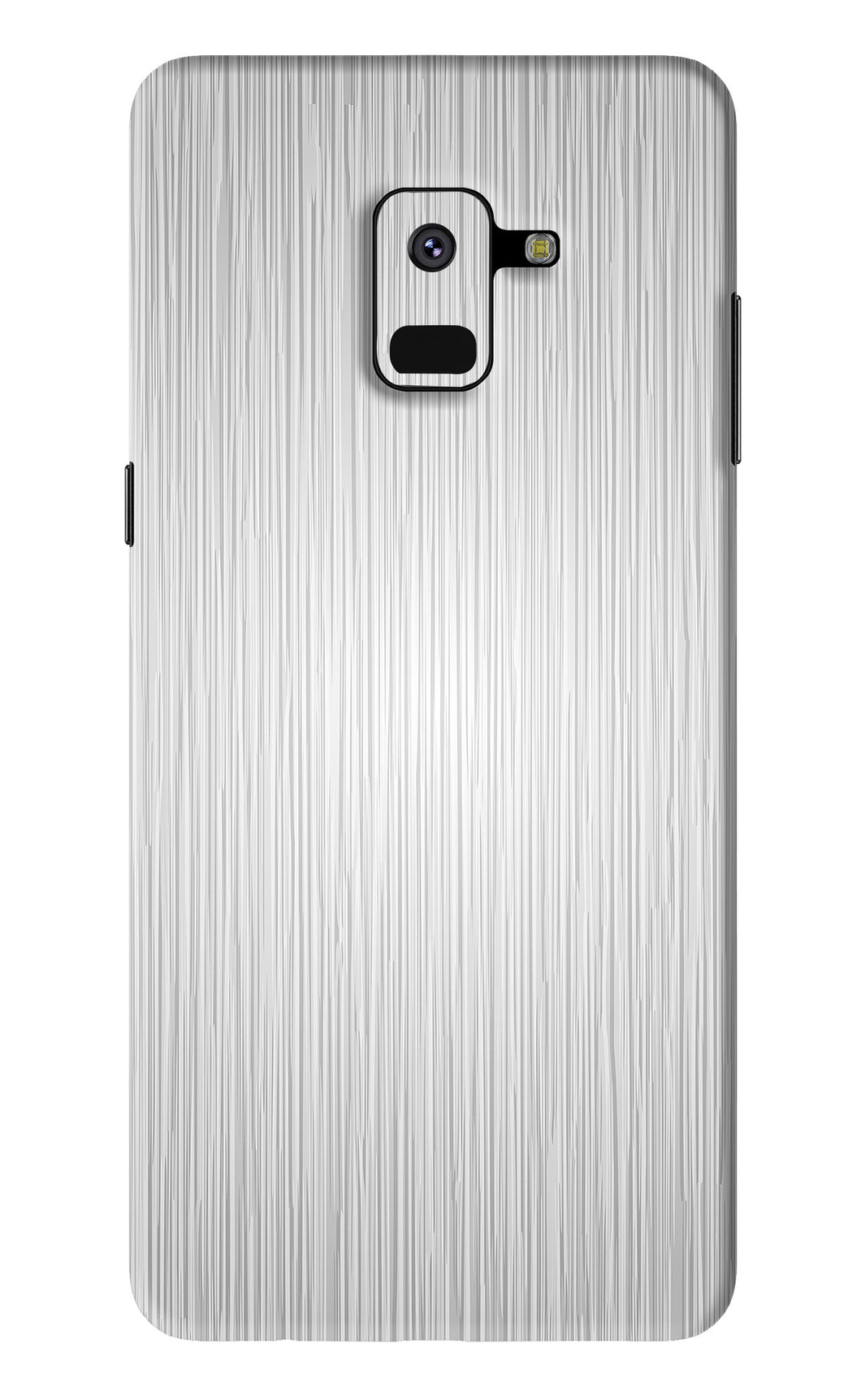 Wooden Grey Texture Samsung Galaxy A8 2018 Back Skin Wrap