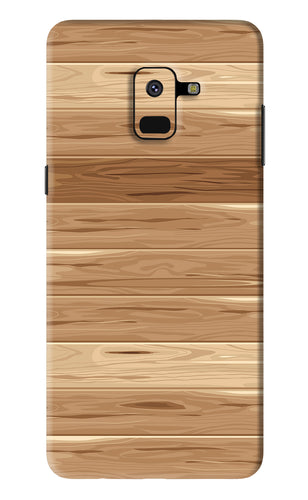 Wooden Vector Samsung Galaxy A8 2018 Back Skin Wrap