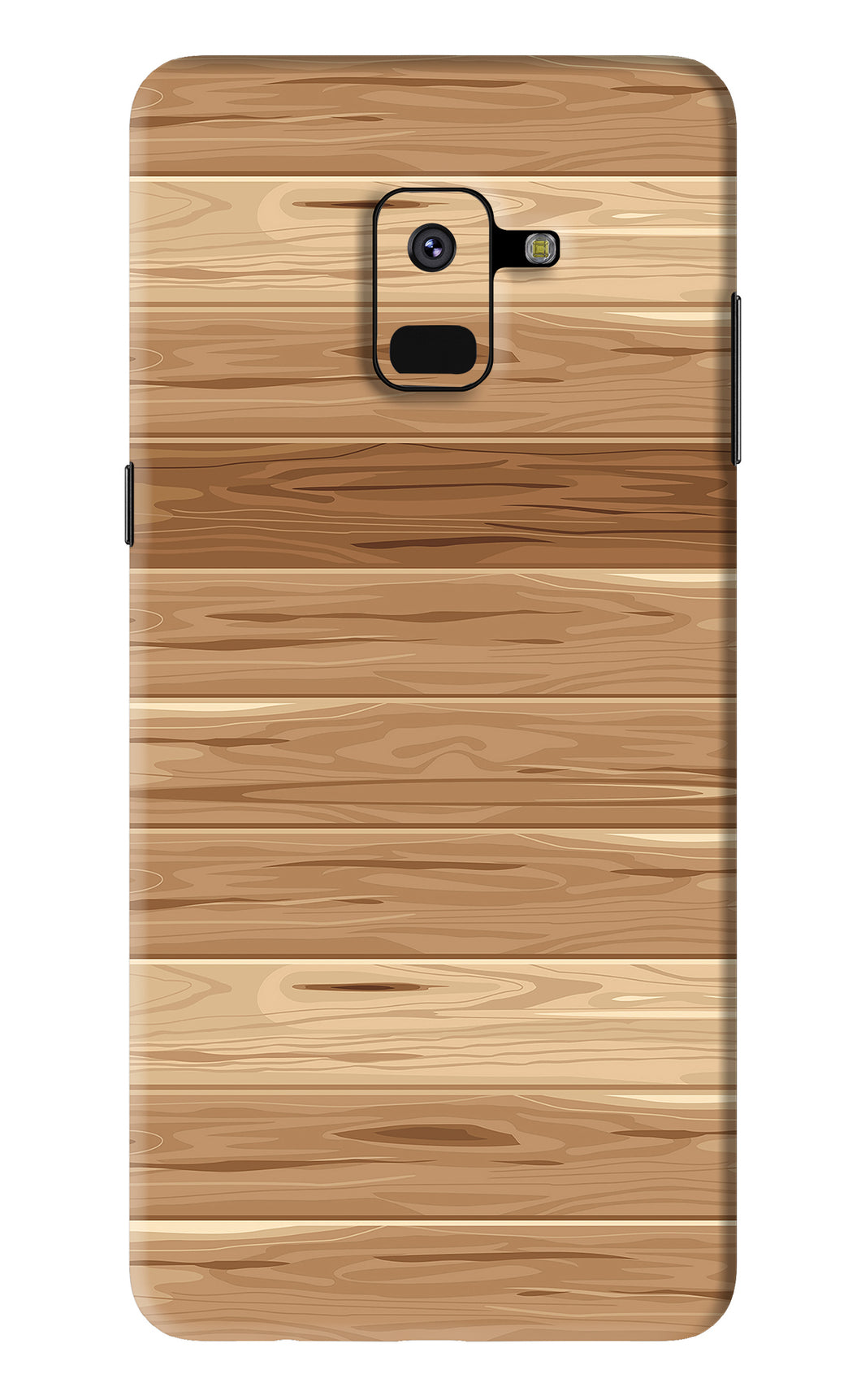 Wooden Vector Samsung Galaxy A8 2018 Back Skin Wrap