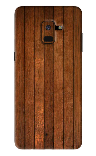 Wooden Artwork Bands Samsung Galaxy A8 2018 Back Skin Wrap