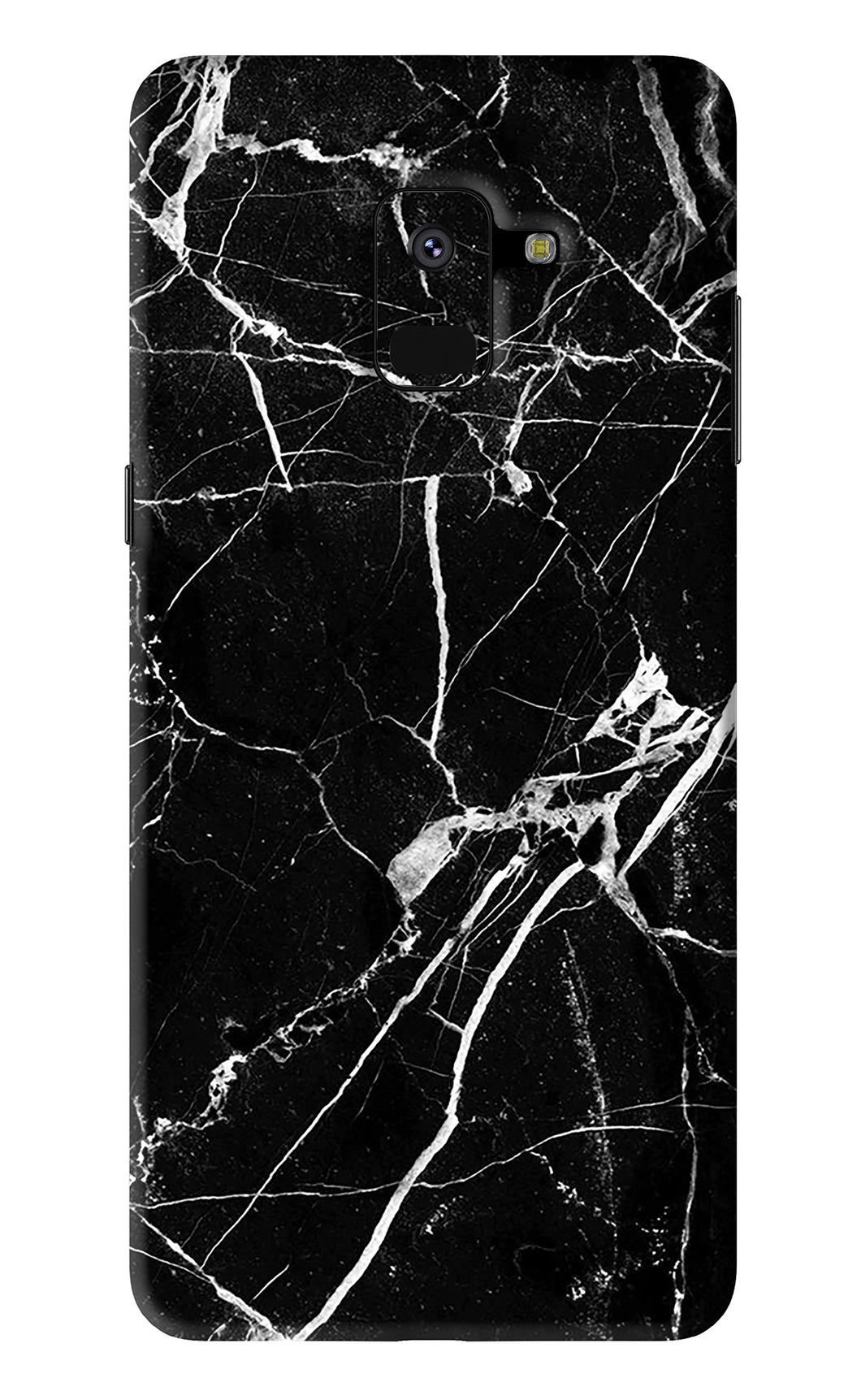 Black Marble Texture 2 Samsung Galaxy A8 2018 Back Skin Wrap