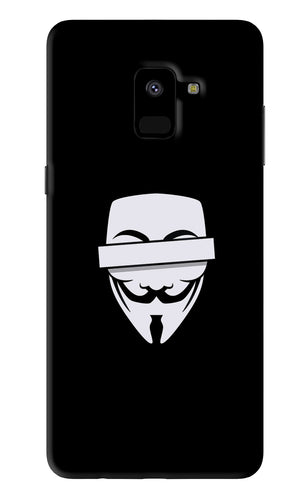 Anonymous Face Samsung Galaxy A8 2018 Back Skin Wrap
