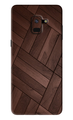 Wooden Texture Design Samsung Galaxy A8 2018 Back Skin Wrap