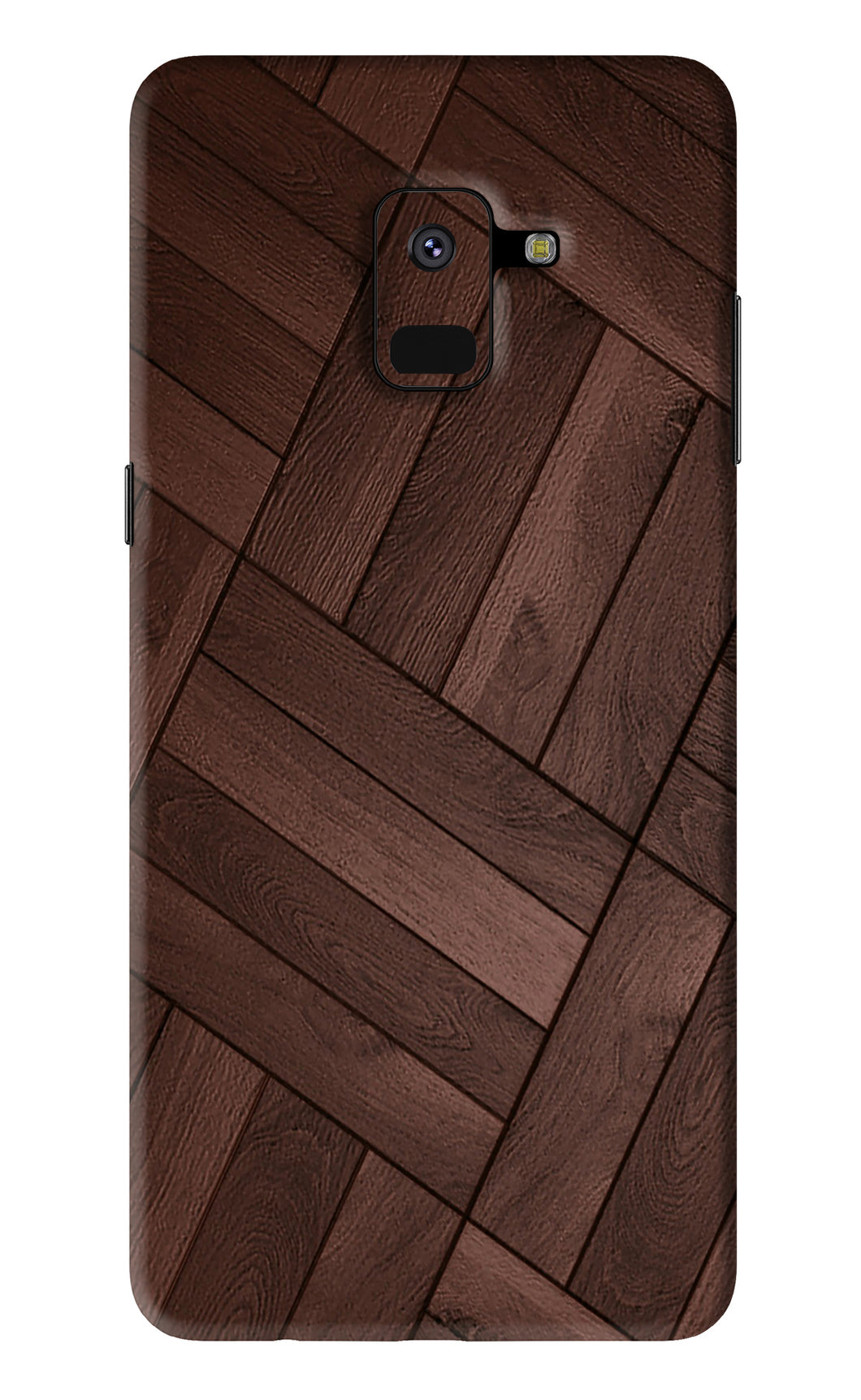 Wooden Texture Design Samsung Galaxy A8 2018 Back Skin Wrap