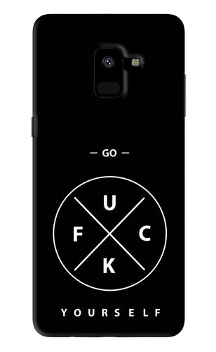 Go Fuck Yourself Samsung Galaxy A8 2018 Back Skin Wrap