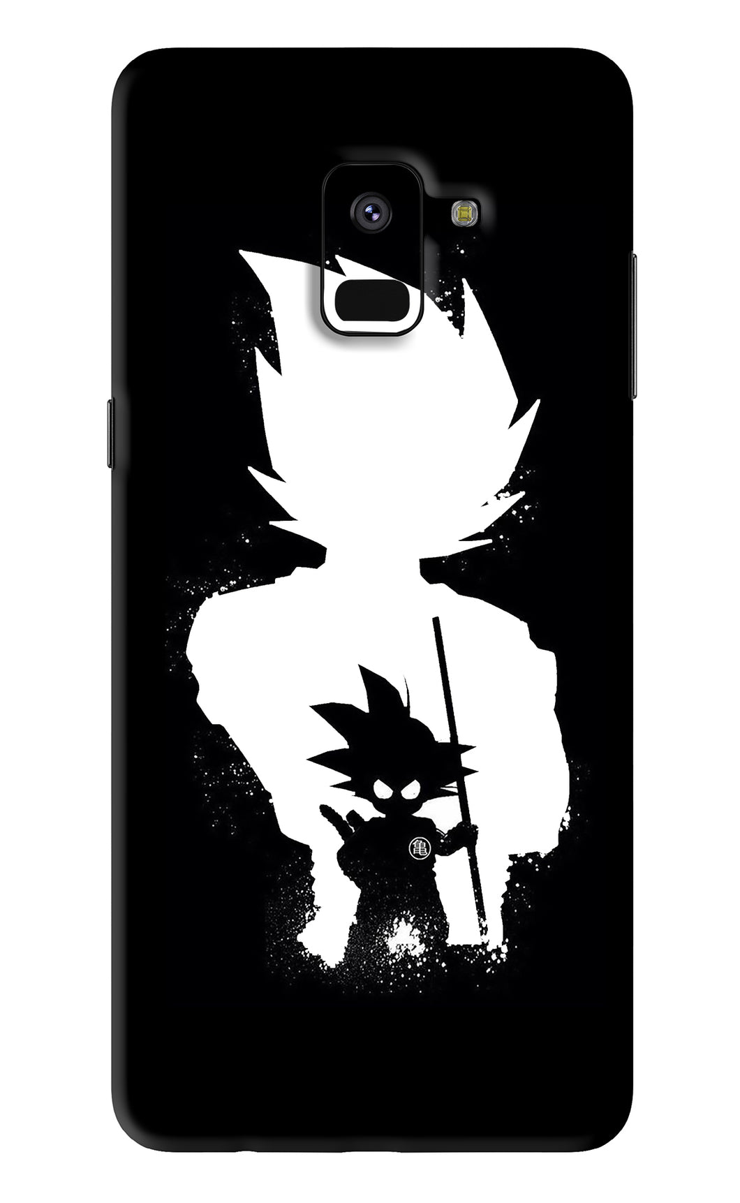 Goku Shadow Samsung Galaxy A8 2018 Back Skin Wrap