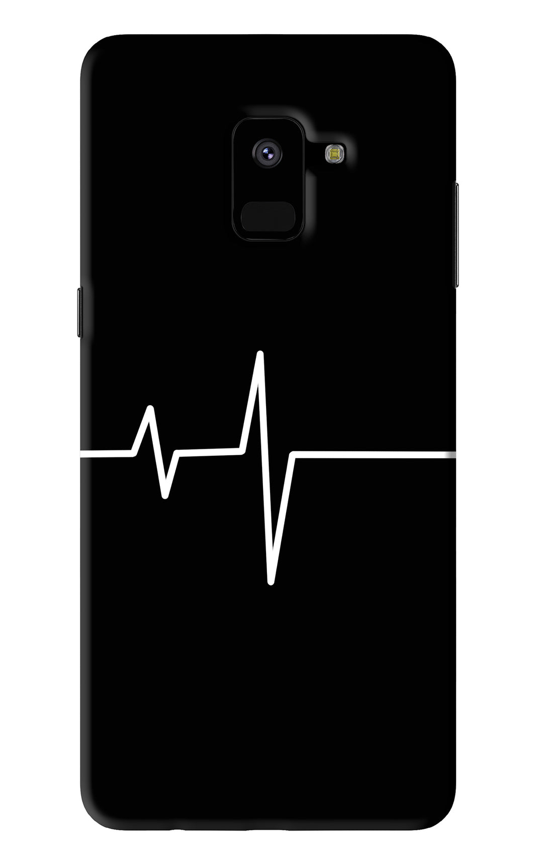 Heart Beats Samsung Galaxy A8 2018 Back Skin Wrap