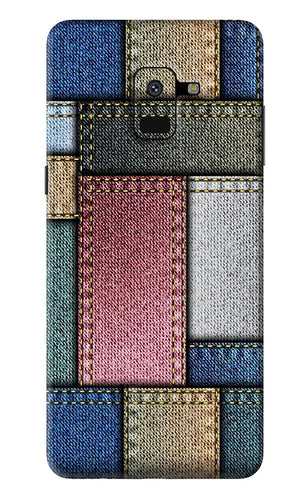 Multicolor Jeans Samsung Galaxy A8 2018 Back Skin Wrap