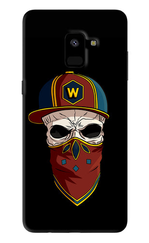 Skull Samsung Galaxy A8 2018 Back Skin Wrap
