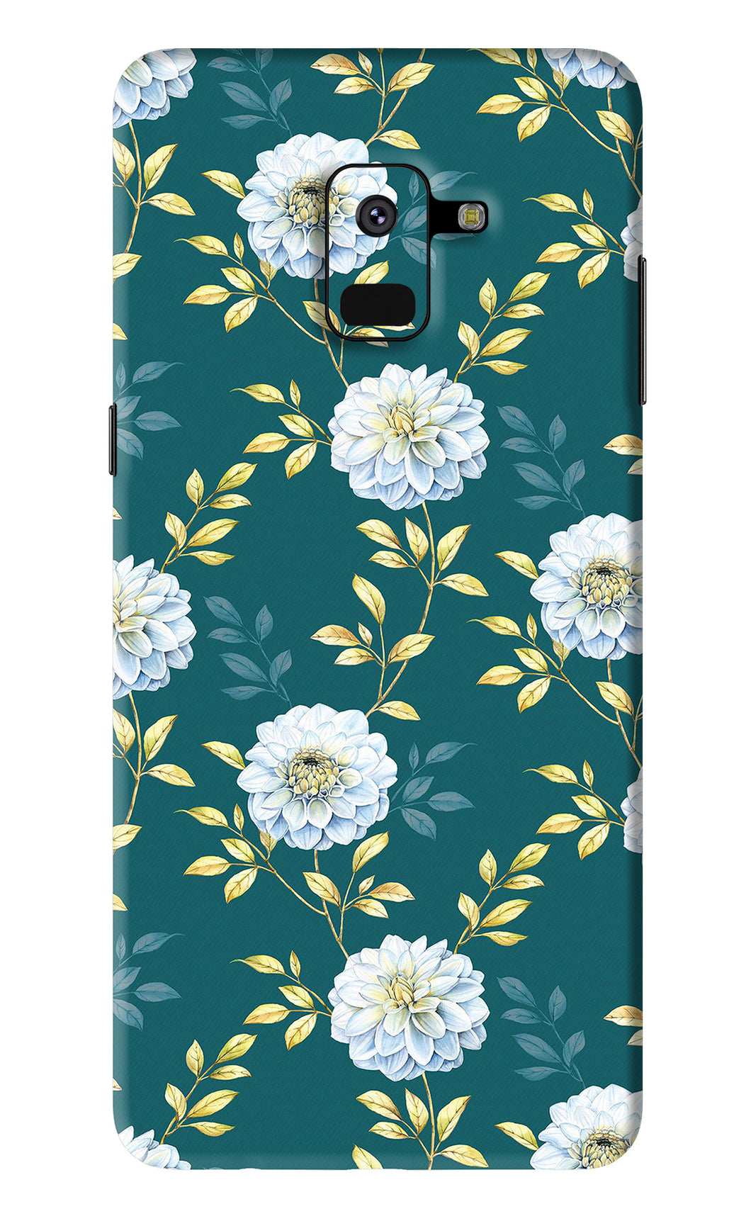 Flowers 5 Samsung Galaxy A8 2018 Back Skin Wrap