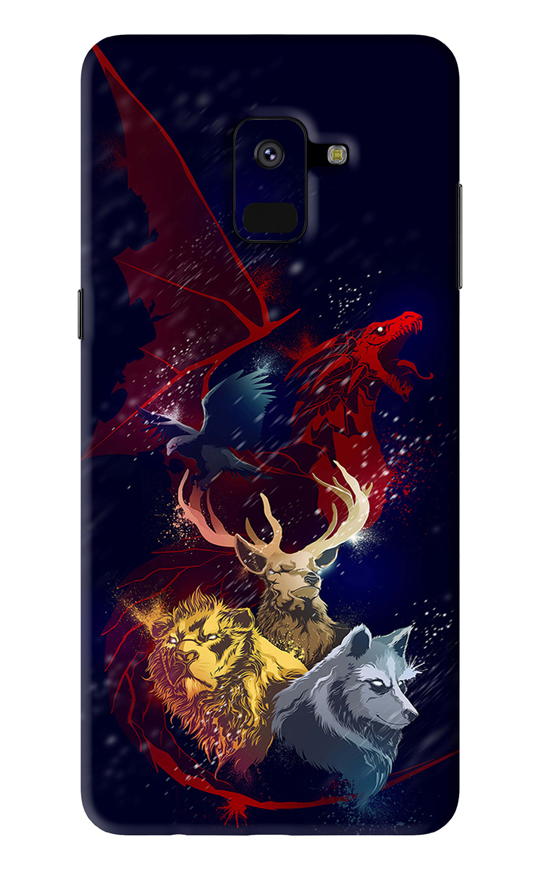 Game Of Thrones Samsung Galaxy A8 2018 Back Skin Wrap