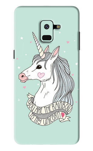 Unicorn Wallpaper Samsung Galaxy A8 2018 Back Skin Wrap