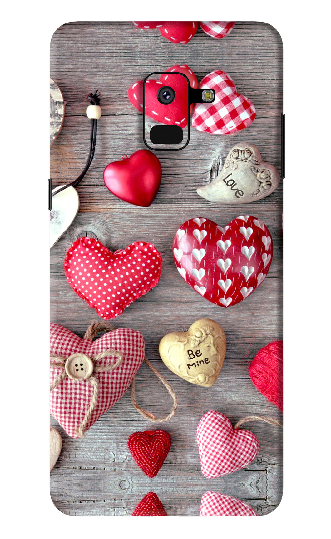 Love Wallpaper Samsung Galaxy A8 2018 Back Skin Wrap