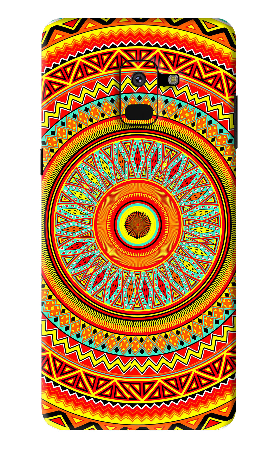 Mandala Pattern Samsung Galaxy A8 2018 Back Skin Wrap