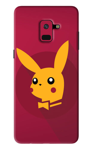 Pikachu Samsung Galaxy A8 2018 Back Skin Wrap