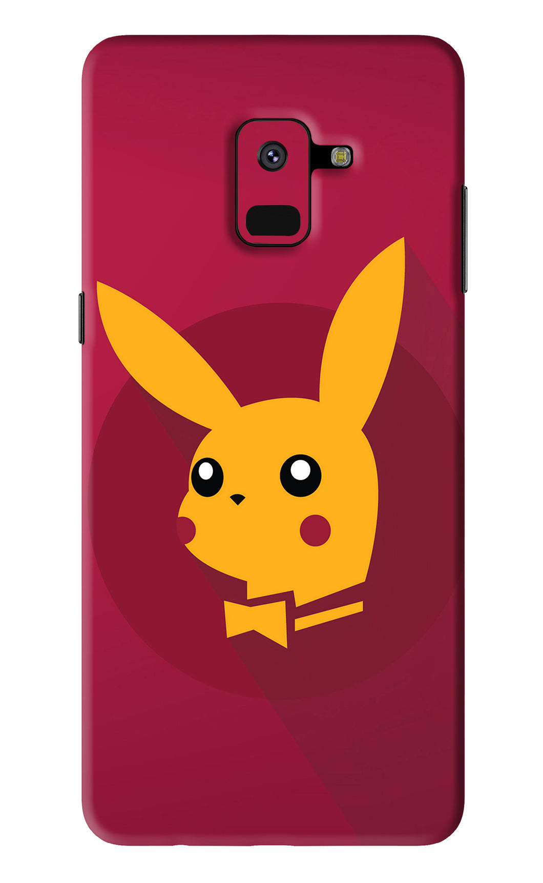 Pikachu Samsung Galaxy A8 2018 Back Skin Wrap