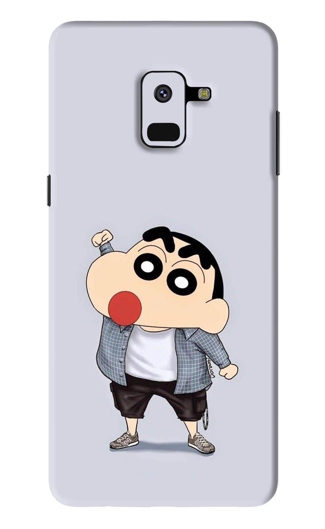 Shinchan Samsung Galaxy A8 2018 Back Skin Wrap