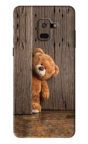 Teddy Wooden Samsung Galaxy A8 2018 Back Skin Wrap