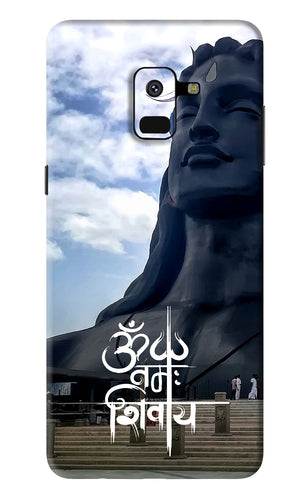 Om Namah Shivay Samsung Galaxy A8 2018 Back Skin Wrap