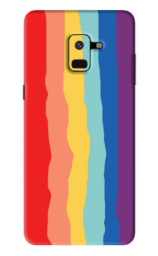 Rainbow Samsung Galaxy A8 2018 Back Skin Wrap