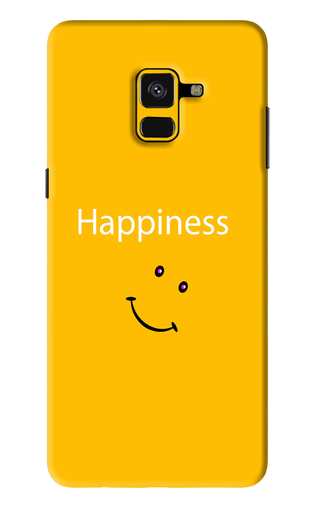 Happiness With Smiley Samsung Galaxy A8 Plus Back Skin Wrap