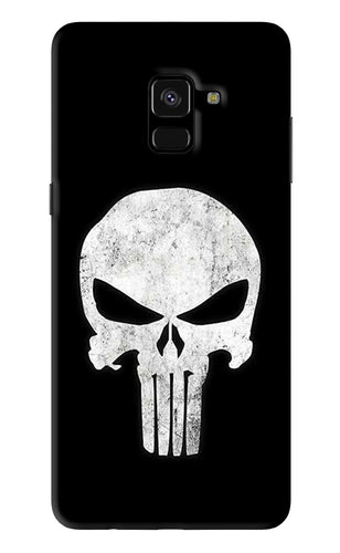 Punisher Skull Samsung Galaxy A8 Plus Back Skin Wrap
