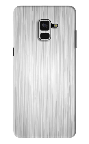 Wooden Grey Texture Samsung Galaxy A8 Plus Back Skin Wrap