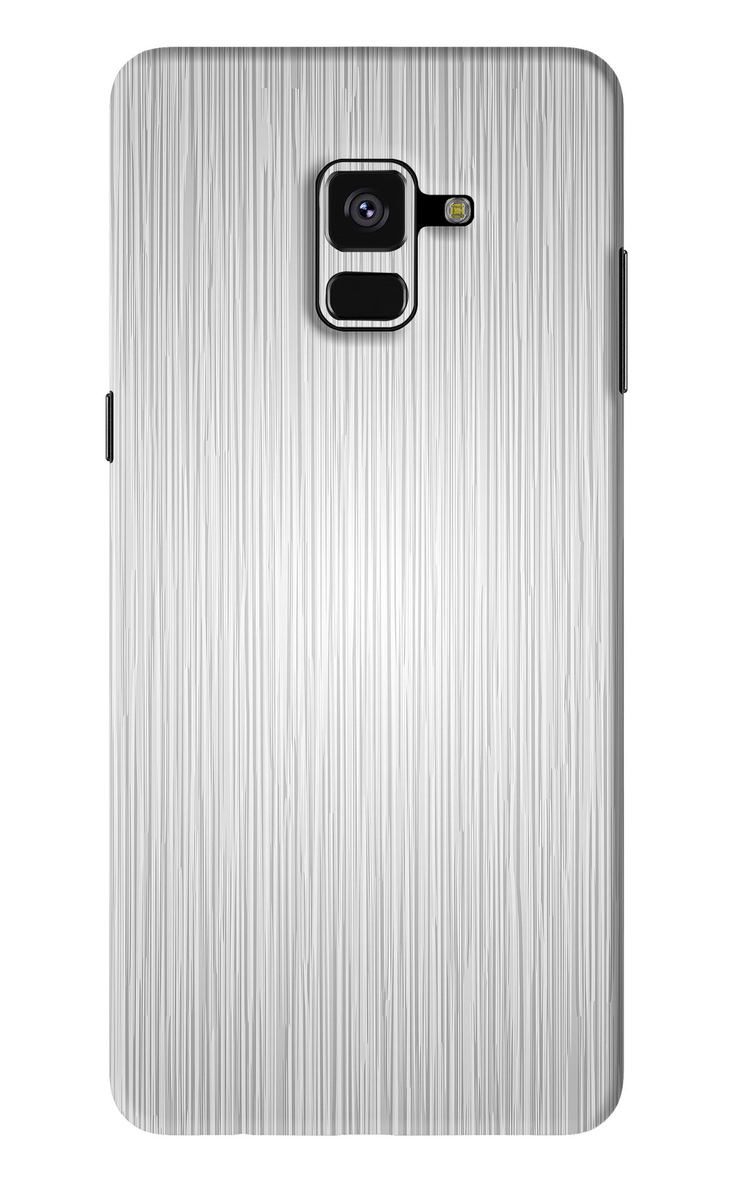 Wooden Grey Texture Samsung Galaxy A8 Plus Back Skin Wrap