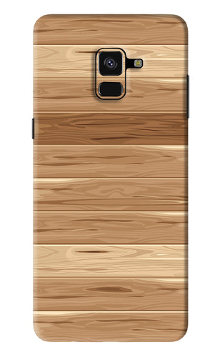 Wooden Vector Samsung Galaxy A8 Plus Back Skin Wrap