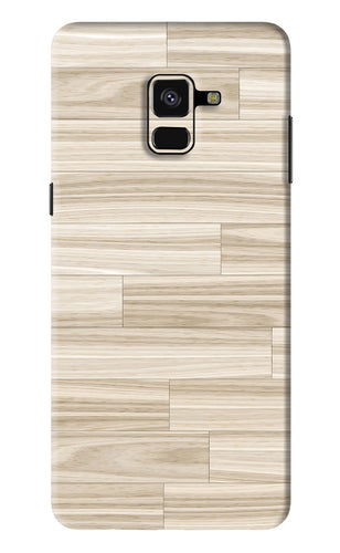 Wooden Art Texture Samsung Galaxy A8 Plus Back Skin Wrap