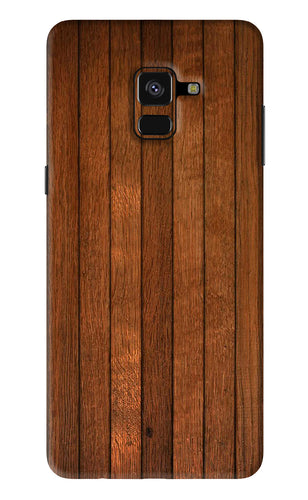 Wooden Artwork Bands Samsung Galaxy A8 Plus Back Skin Wrap