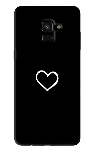 Heart Samsung Galaxy A8 Plus Back Skin Wrap