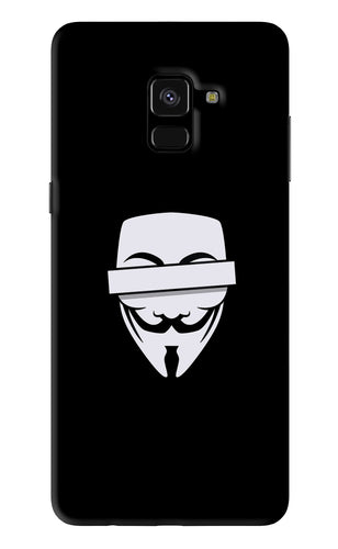 Anonymous Face Samsung Galaxy A8 Plus Back Skin Wrap
