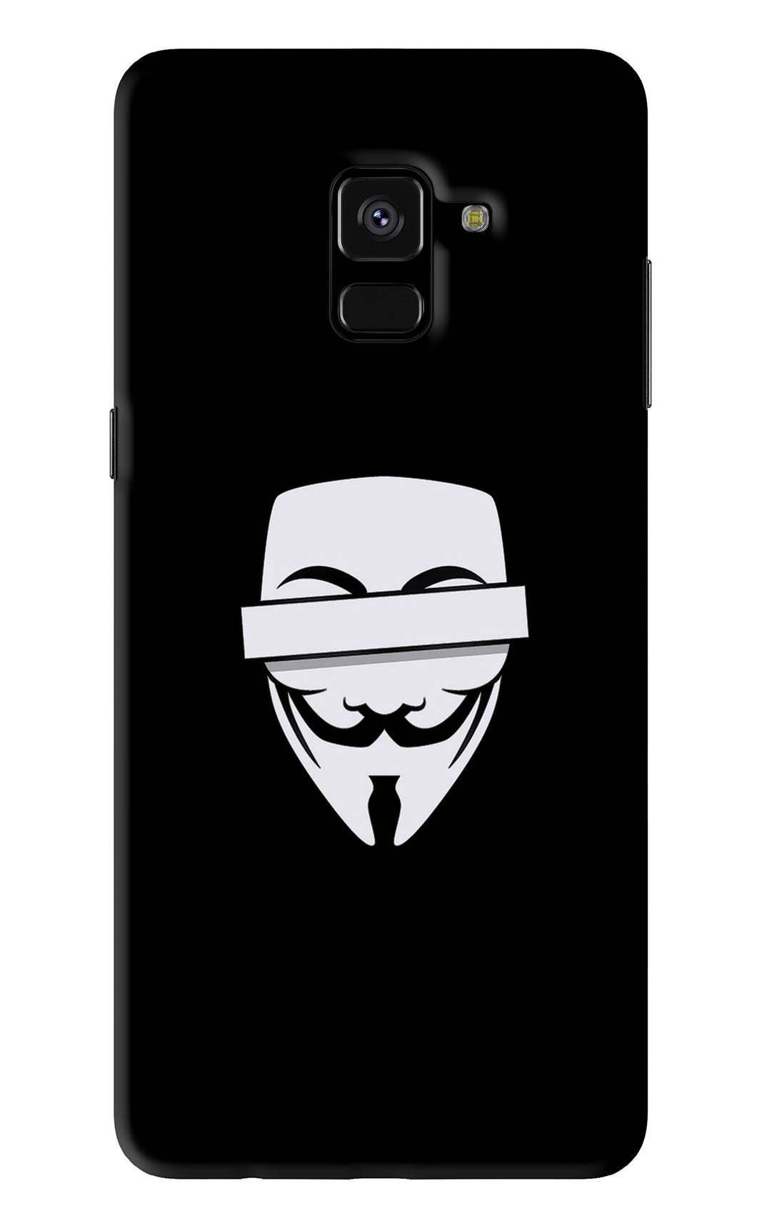 Anonymous Face Samsung Galaxy A8 Plus Back Skin Wrap