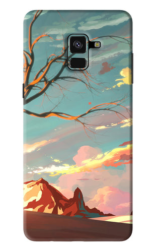 Scenery Samsung Galaxy A8 Plus Back Skin Wrap