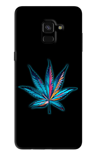 Weed Samsung Galaxy A8 Plus Back Skin Wrap