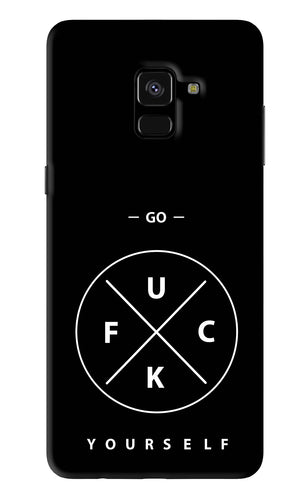 Go Fuck Yourself Samsung Galaxy A8 Plus Back Skin Wrap
