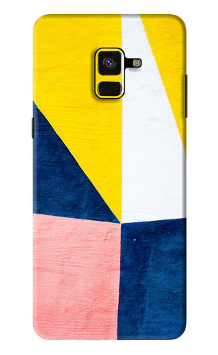 Colourful Art Samsung Galaxy A8 Plus Back Skin Wrap